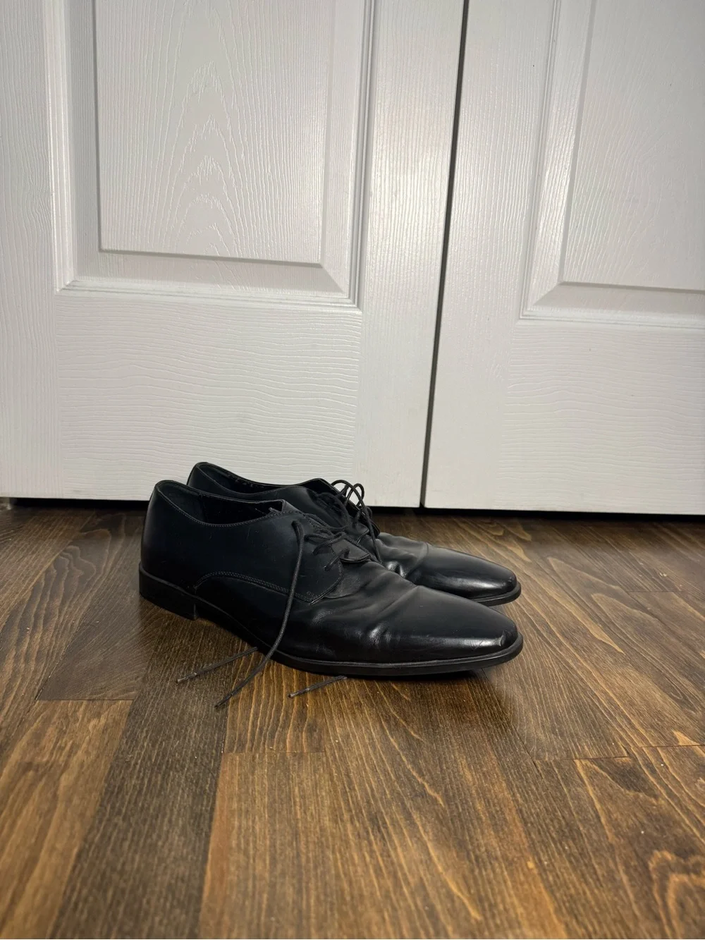 Nordstrom Classic Men’s Black Leather Lace-Up Dress Shoes